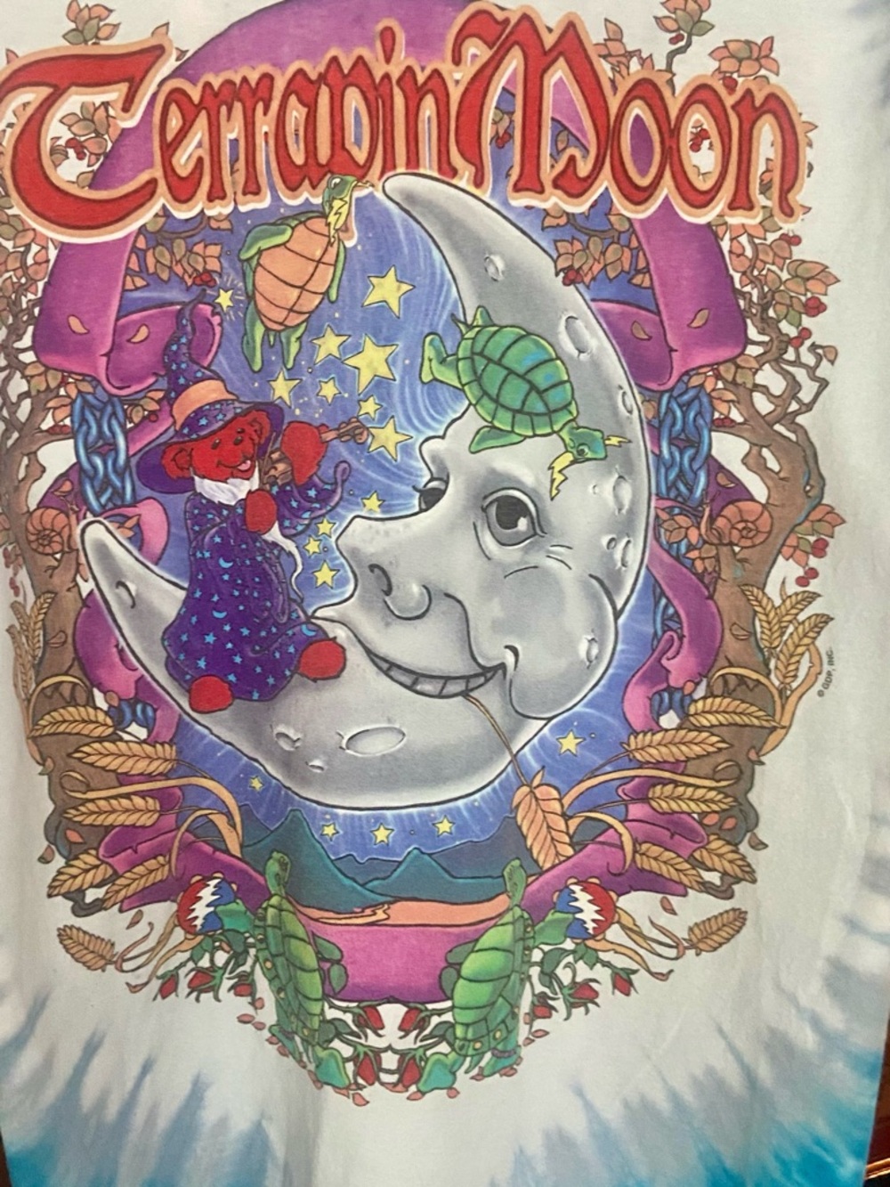 Grateful Dead Shirt
Terrapin Moon
Wizard Bear Tie Dye - Picture 4 of 6